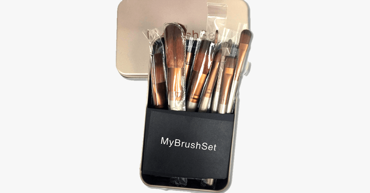 Lisslune | Premium Makeup Brush - Set with 12 - Ideal for a Complete Makeover