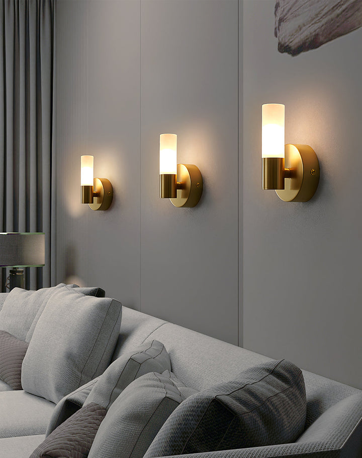 Lisslune | CylindraGlow – Chic Cylindrical Wall Lamp for Timeless Ambience