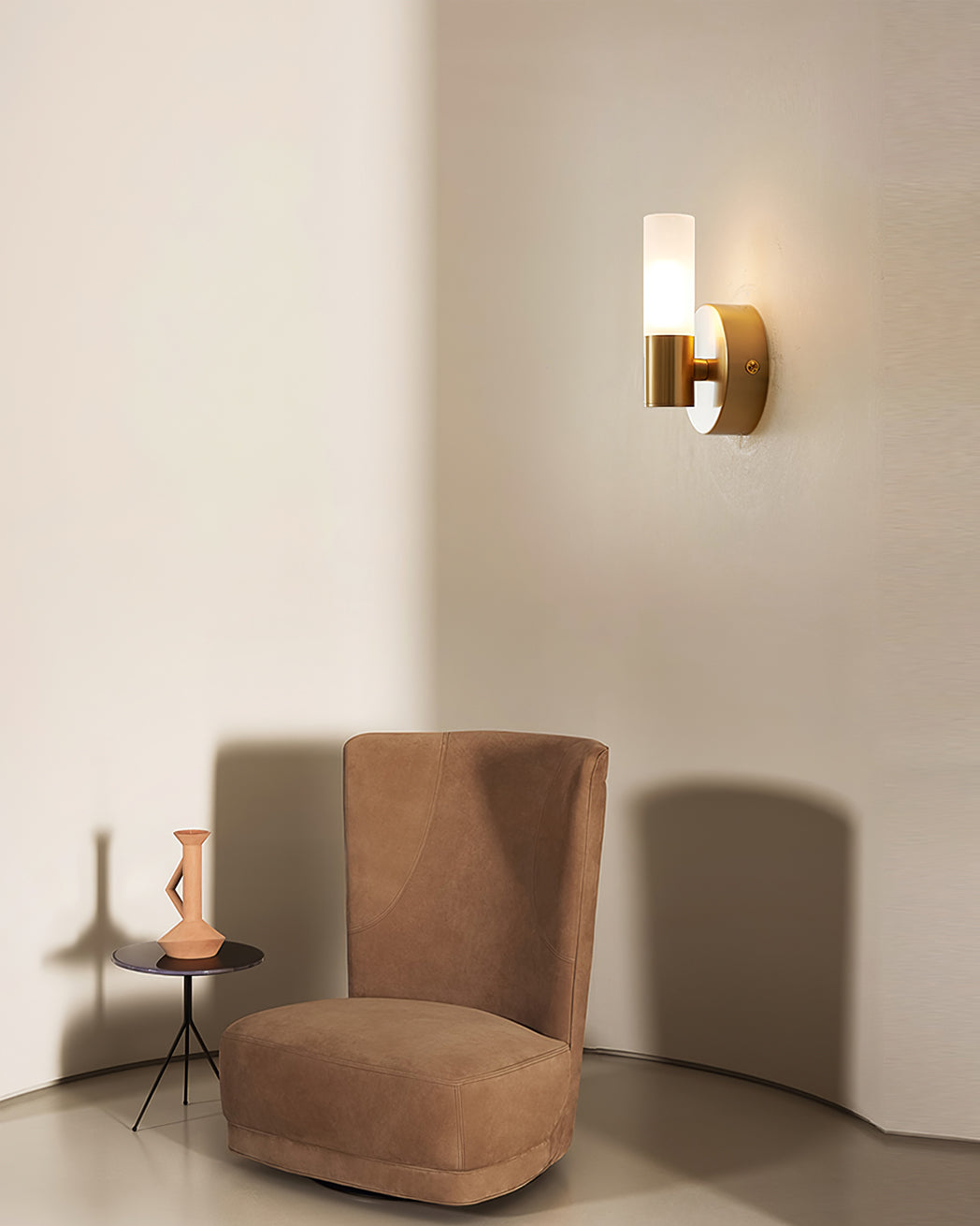 Lisslune | CylindraGlow – Chic Cylindrical Wall Lamp for Timeless Ambience