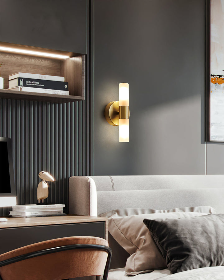 Lisslune | CylindraGlow – Chic Cylindrical Wall Lamp for Timeless Ambience