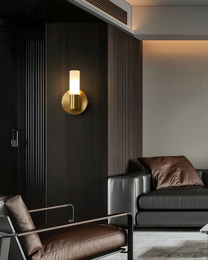 Lisslune | CylindraGlow – Chic Cylindrical Wall Lamp for Timeless Ambience