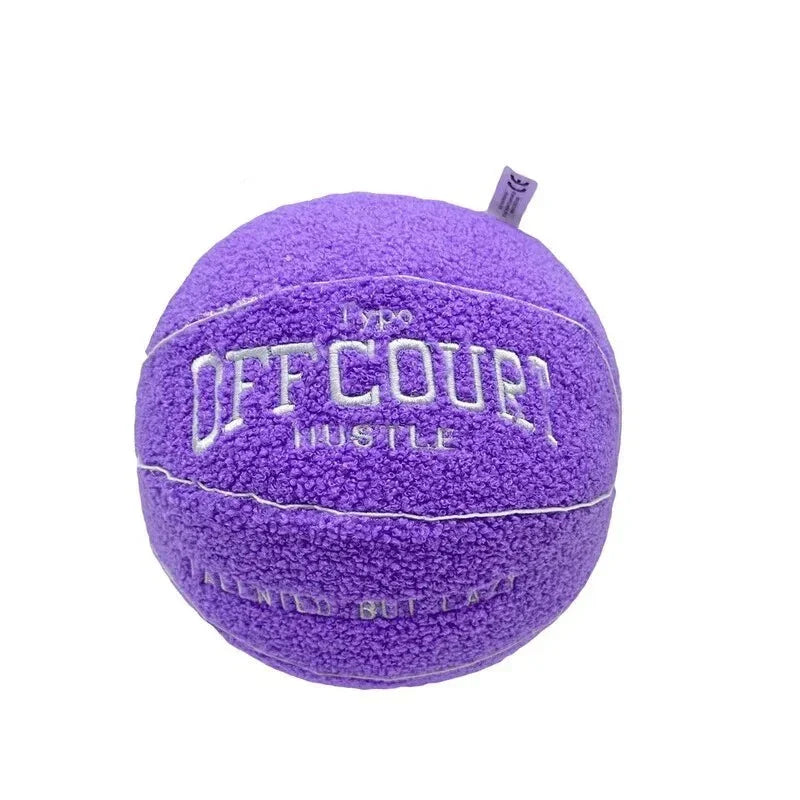 Lisslune | Basketball Plush Pillow - Soft and Fluffy - Children and Adults - Birthday Gift
