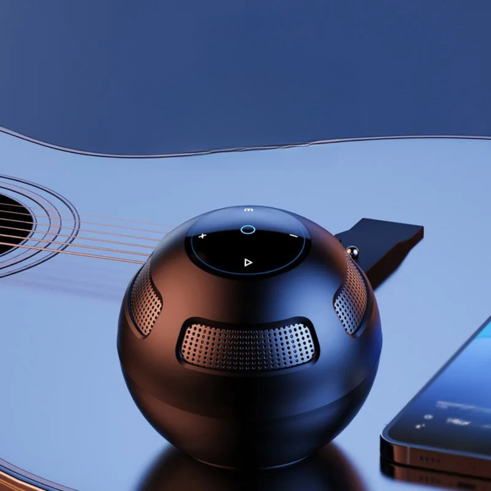 Lisslune | AudioSphere – 360° wireless speaker with deep bass