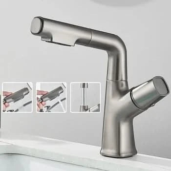 Lisslune | LUXOR - Modern digital washbasin tap
