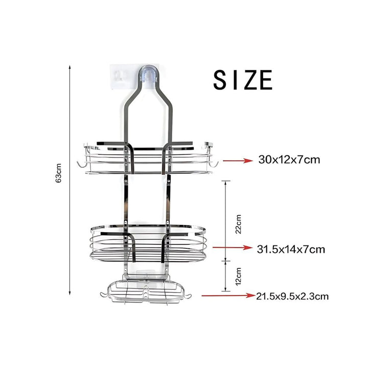 Lisslune | Three Layer Shower Organizer Caddy