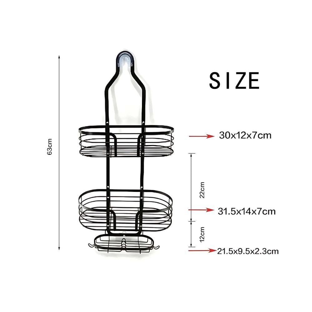 Lisslune | Three Layer Shower Organizer Caddy