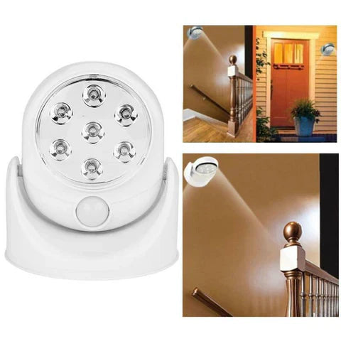 Lisslune | SecureBright - 360° motion-sensitive LED security light