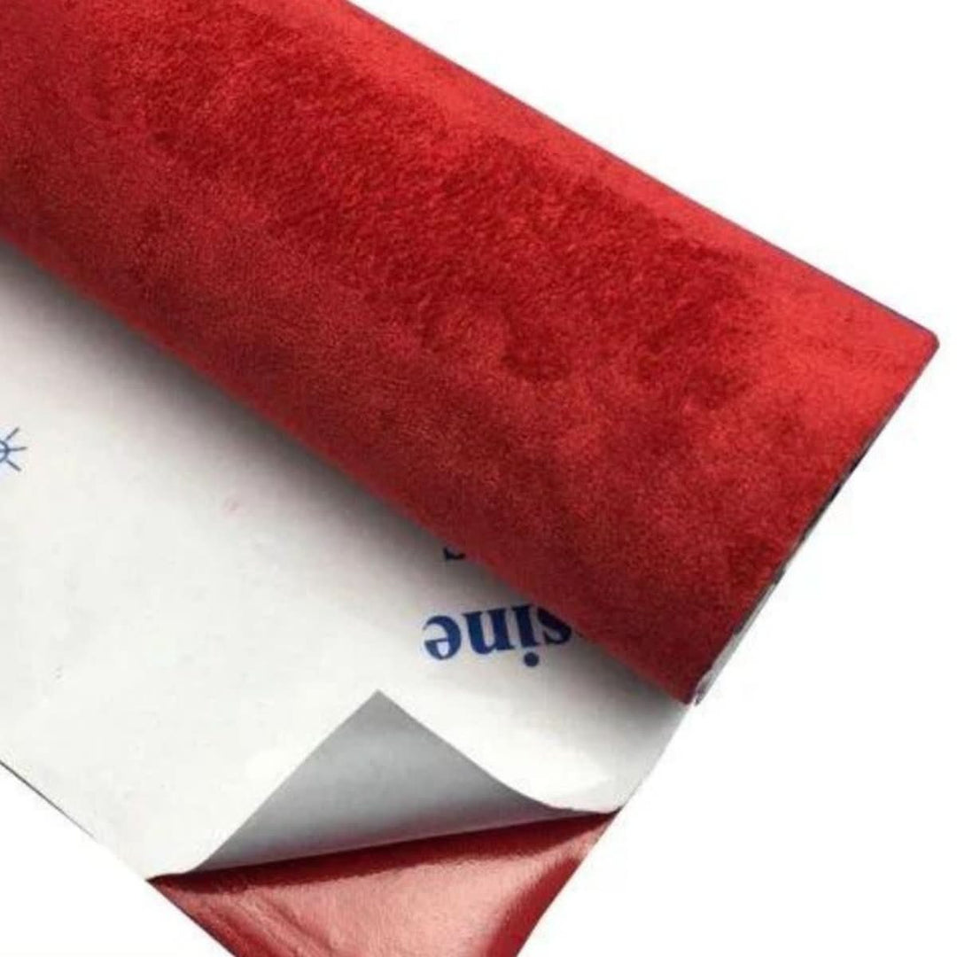 Lisslune | Self-Adhesive Velvet Fabric Roll for Furniture and Walls