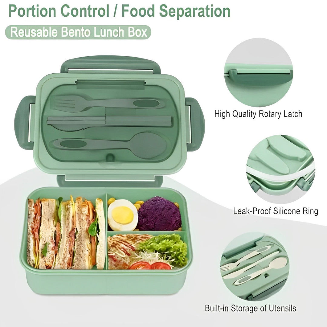 Lisslune | Bento Lunch Box for Balanced Meals