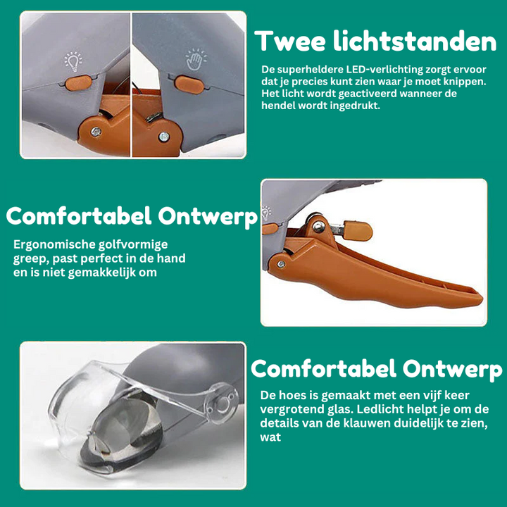 Lisslune | MAX - Best Nail Clipper for Dogs with Quick Sensors