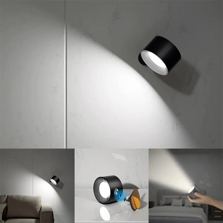 Lisslune | Wall lamp Rechargeable Wireless 360°