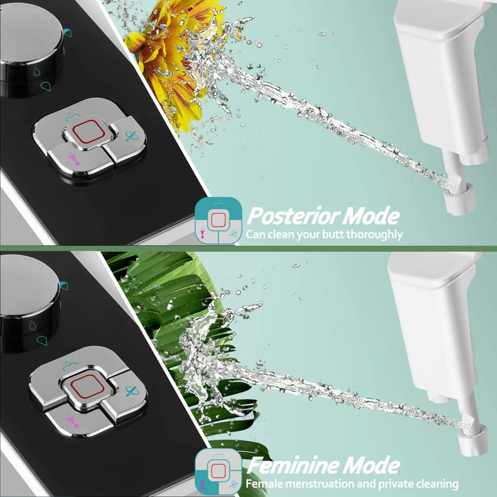 Lisslune | DELUXE | Ultra-thin bidet toilet seat attachment | Hygienic personal care