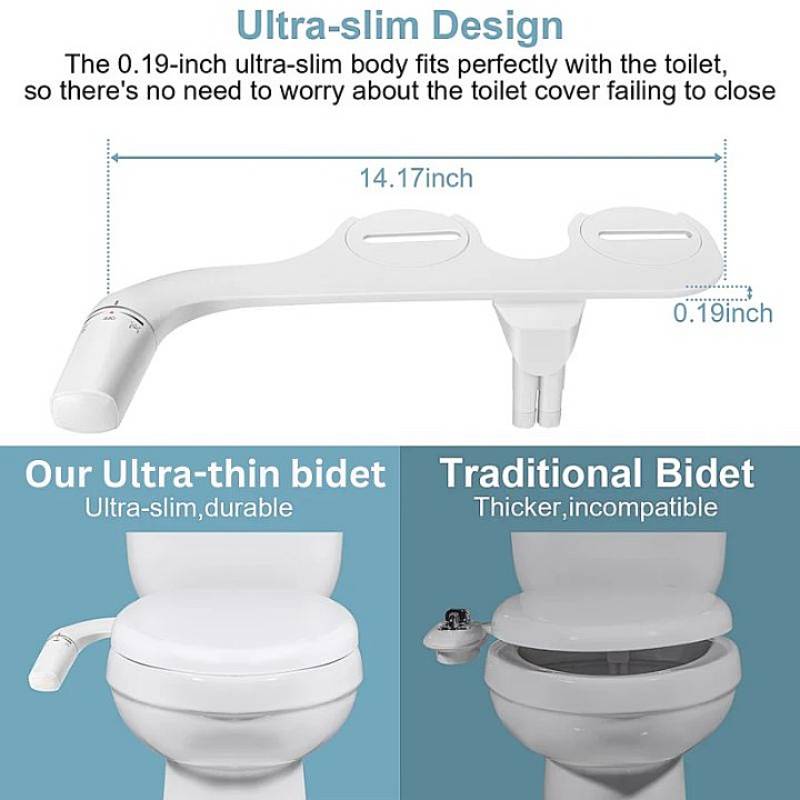 Lisslune | Ultra-Thin Bidet Attachment For Toilet