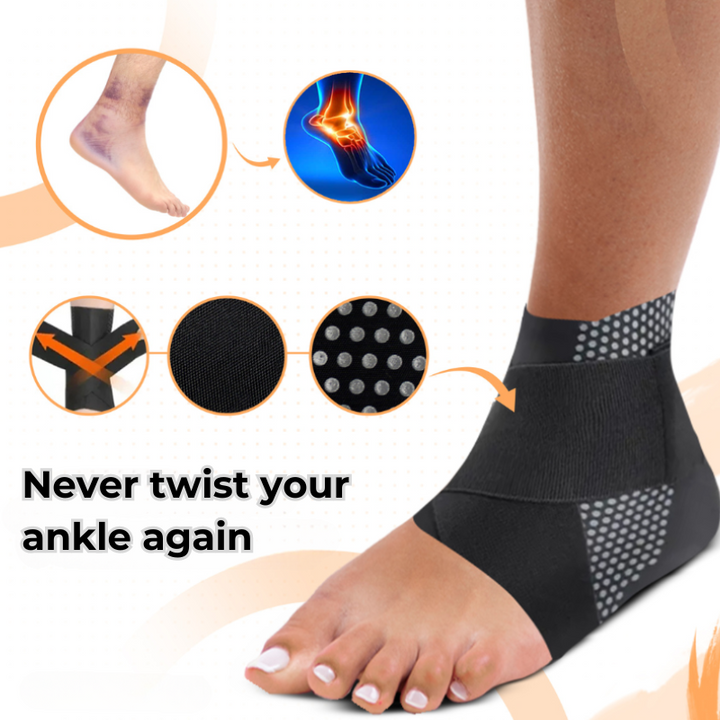 Lisslune | Ankle Support Brace | Lightweight, Breathable & Designed for Athletes in Sports Shoes