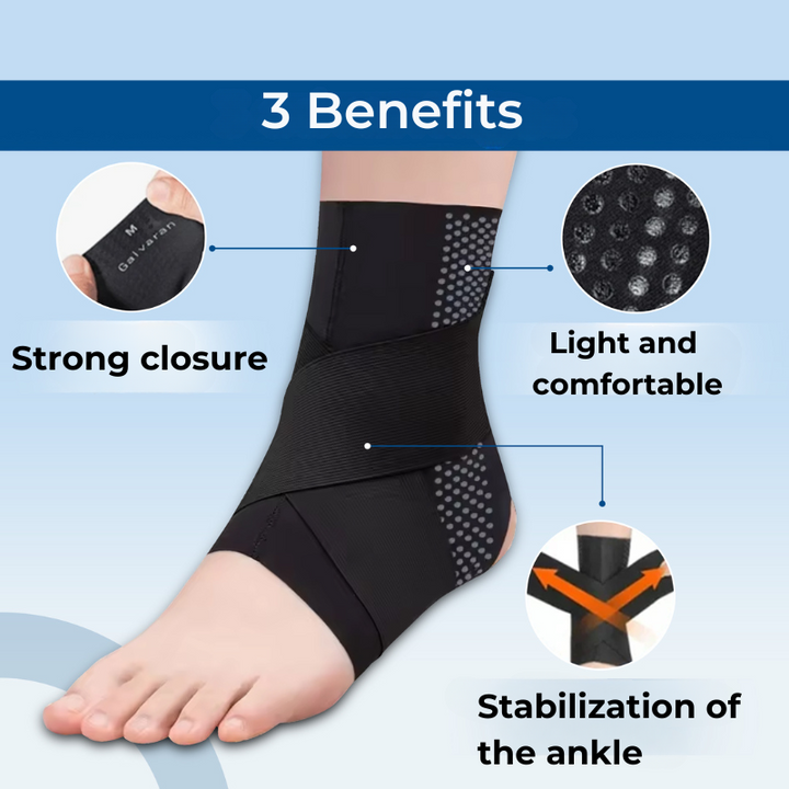 Lisslune | FlexiGuard Ankle Support – Lightweight, Breathable & Suitable for Sports Shoes