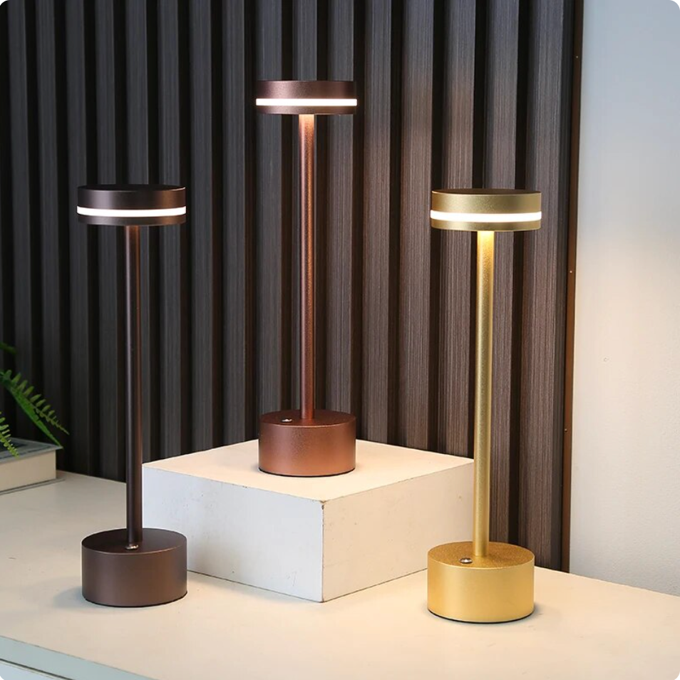 Lisslune | Rechargeable Wireless Touch Table Lamp