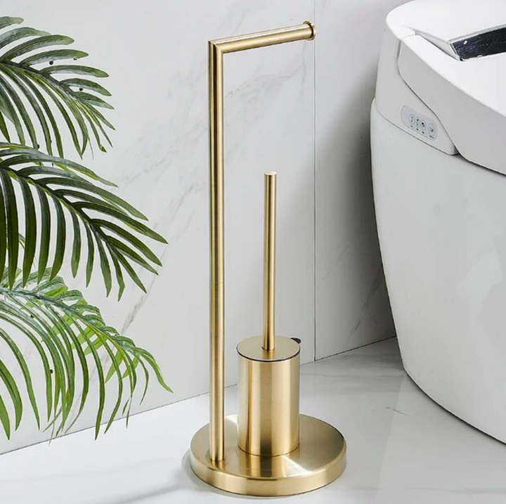 Lisslune | Astra Toilet paper holder with brush