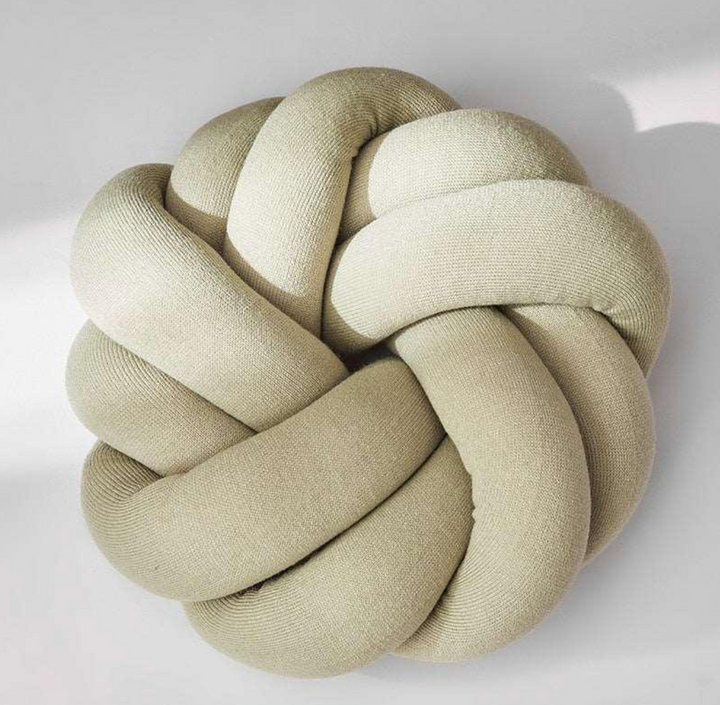 Lisslune | Weave-Stylish Knot-Cushion for Modern Comfort