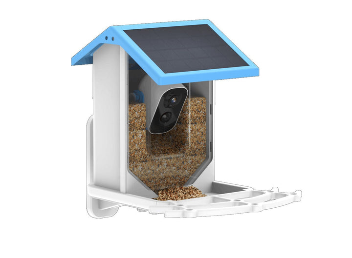 Lisslune | Smart Solar Bird Feeder with Bird Recognition – Weatherproof Garden Feeder