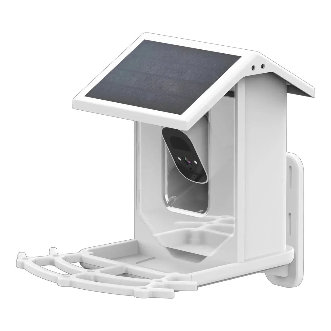 Lisslune | Smart Solar Bird Feeder with Bird Recognition – Weatherproof Garden Feeder