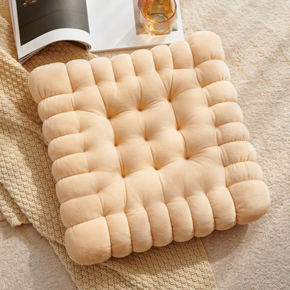 Lisslune | Biscuit Puff Comfort Cushion