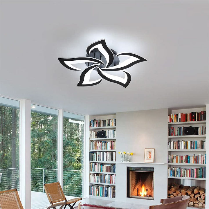 Lisslune | Modern Flower-Shaped LED Ceiling Light for Home Décor