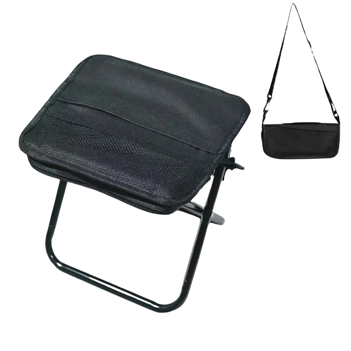 Lisslune | Ultra-Light Foldable Camping Chair | Tear-Resistant, Space-Saving & Ideal for Festivals, Fishing Trips & Outdoor Relaxation