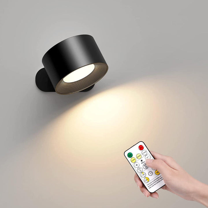 Lisslune | Eternity Glow – Wireless LED Wall Light with Remote Control & Timer