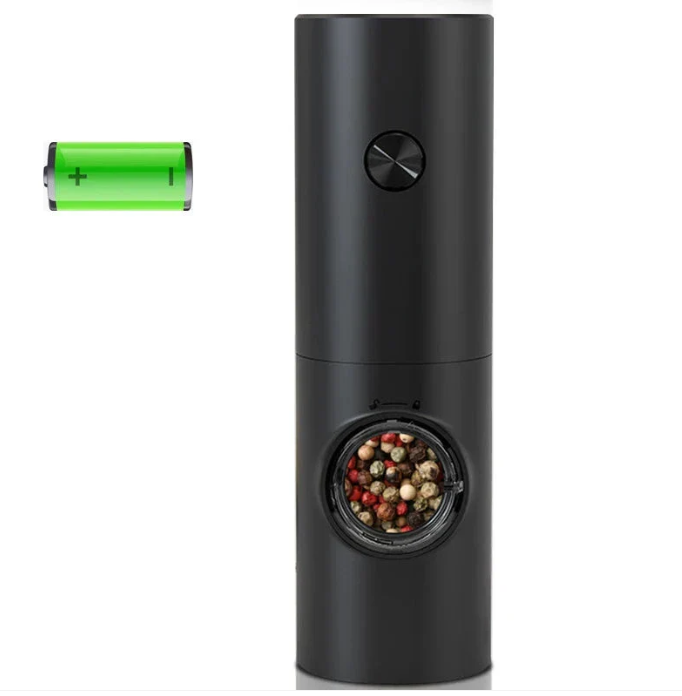 Lisslune | GrindPro – Electric Pepper & Salt Grinder with LED