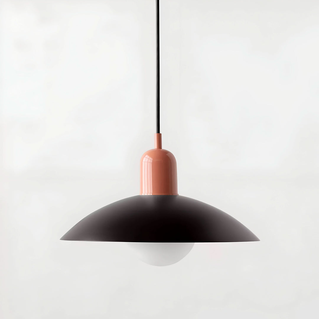 Lisslune | Modern Macaron Bauhaus Pendant Light – Iron Shade