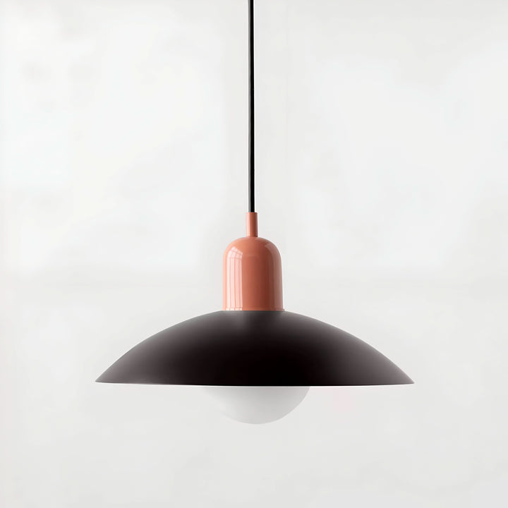 Lisslune | Modern Macaron Bauhaus Pendant Light – Iron Shade