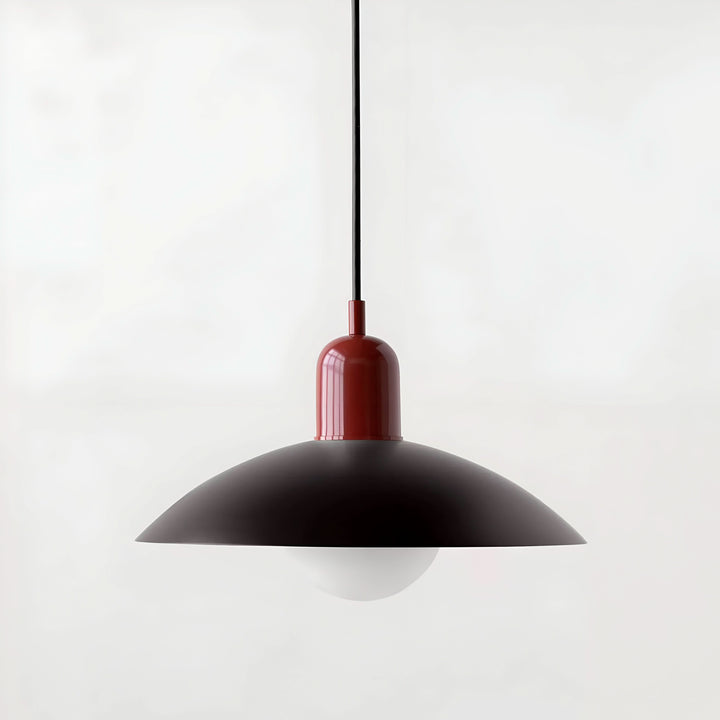 Lisslune | Modern Macaron Bauhaus Pendant Light – Iron Shade