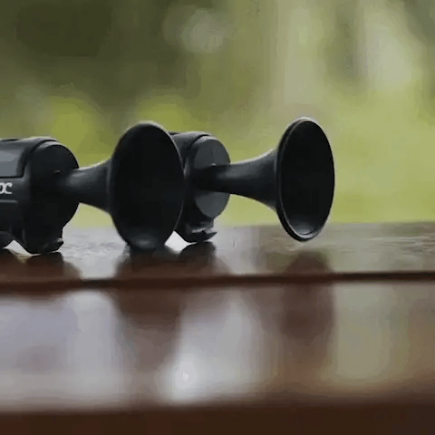 Lisslune | Powerful 120 dB Bike Horn | Waterproof, Shock-Resistant & Easy Tool-Free Installation for Safe Riding in Any Weather