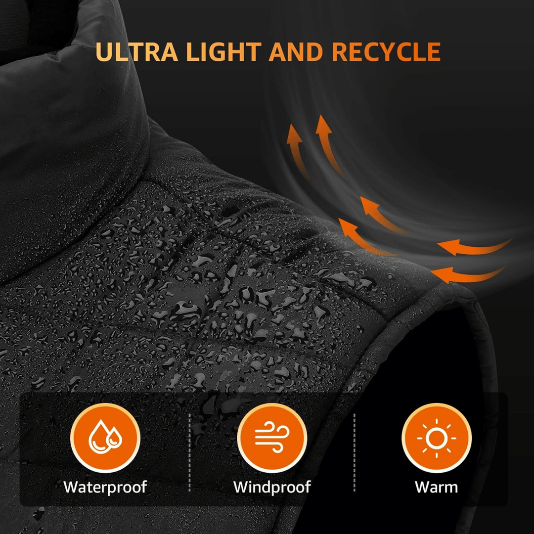 Lisslune | Heated Gilet – Lightweight Body Warmer Heated Jacket for Ultimate Comfort