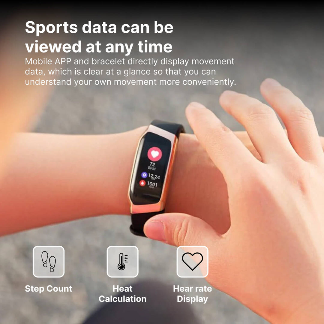 Lisslune | Blood Pressure Smart Watch and Heart Rate Monitor