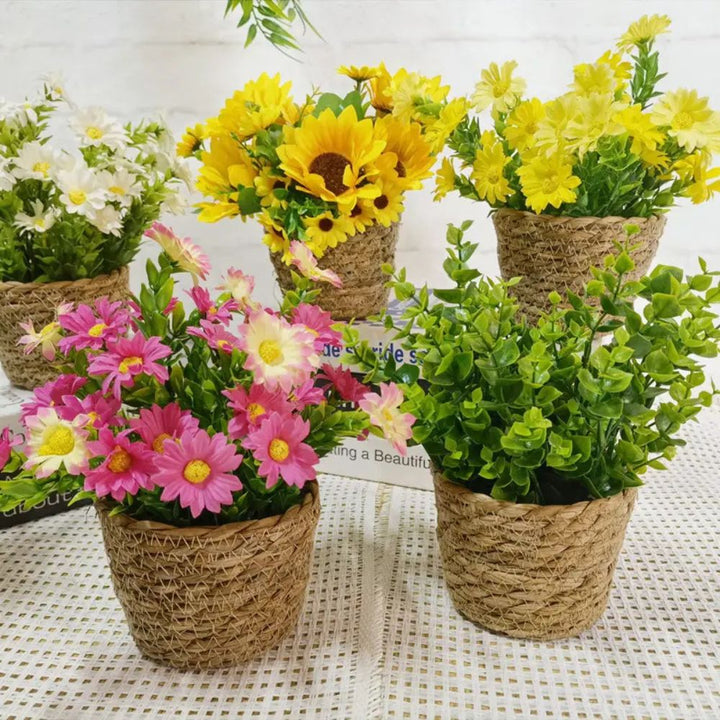 Lisslune | Bloom Ease Mini Artificial Potted Plant