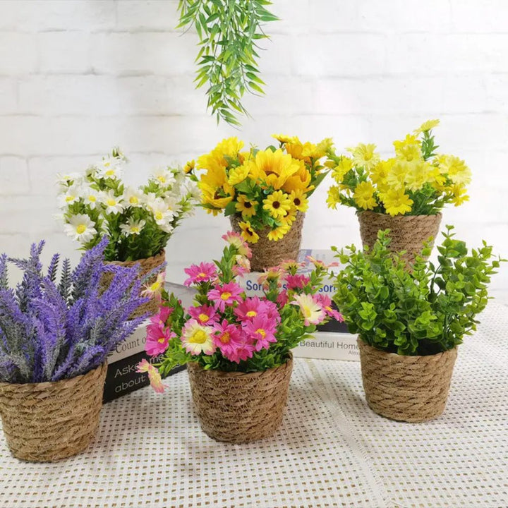 Lisslune | Bloom Ease Mini Artificial Potted Plant