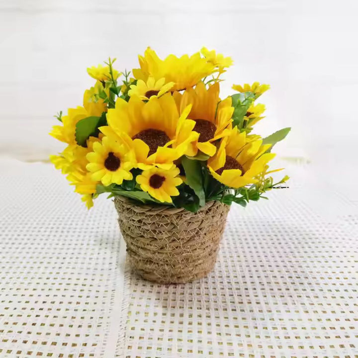 Lisslune | Bloom Ease Mini Artificial Potted Plant