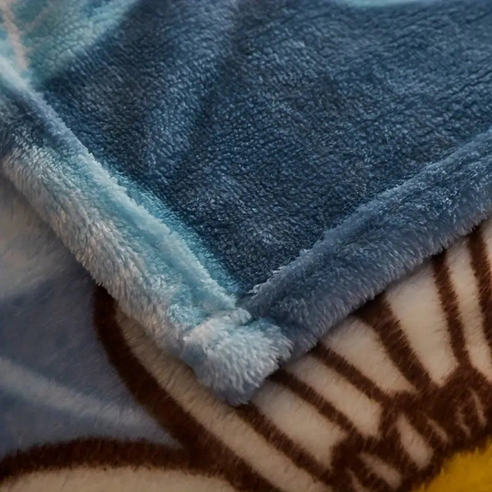 Lisslune | Bloombee Retro Floral Soft Blanket