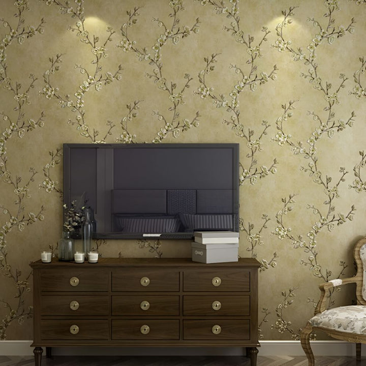 Lisslune | Blossom Peel & Stick Adhesive Wallpaper