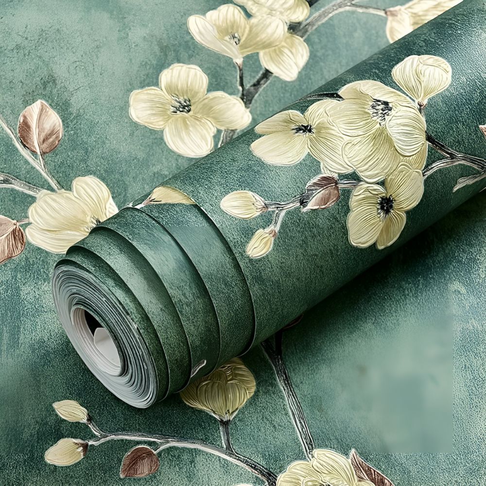 Lisslune | Blossom Peel & Stick Adhesive Wallpaper
