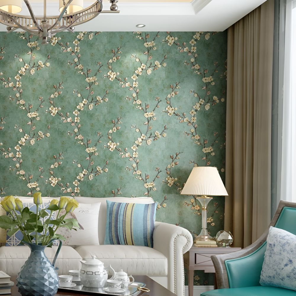 Lisslune | Blossom Peel & Stick Adhesive Wallpaper