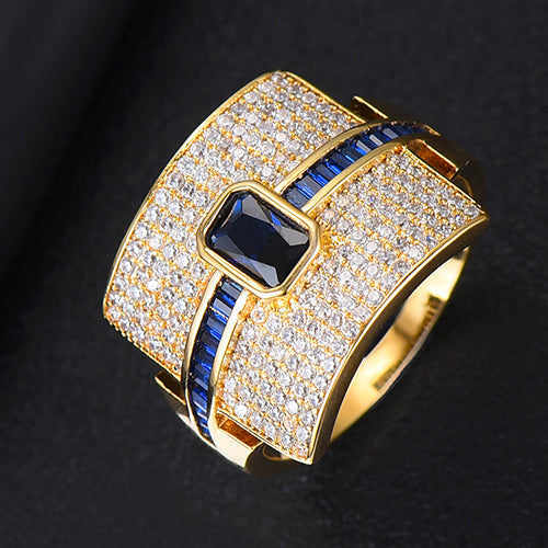Lisslune | Monaco Design Luxury Statement Stackable Ring For Women