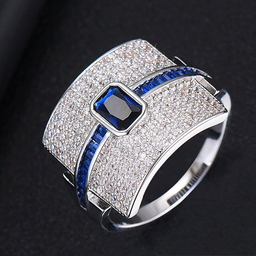 Lisslune | Monaco Design Luxury Statement Stackable Ring For Women