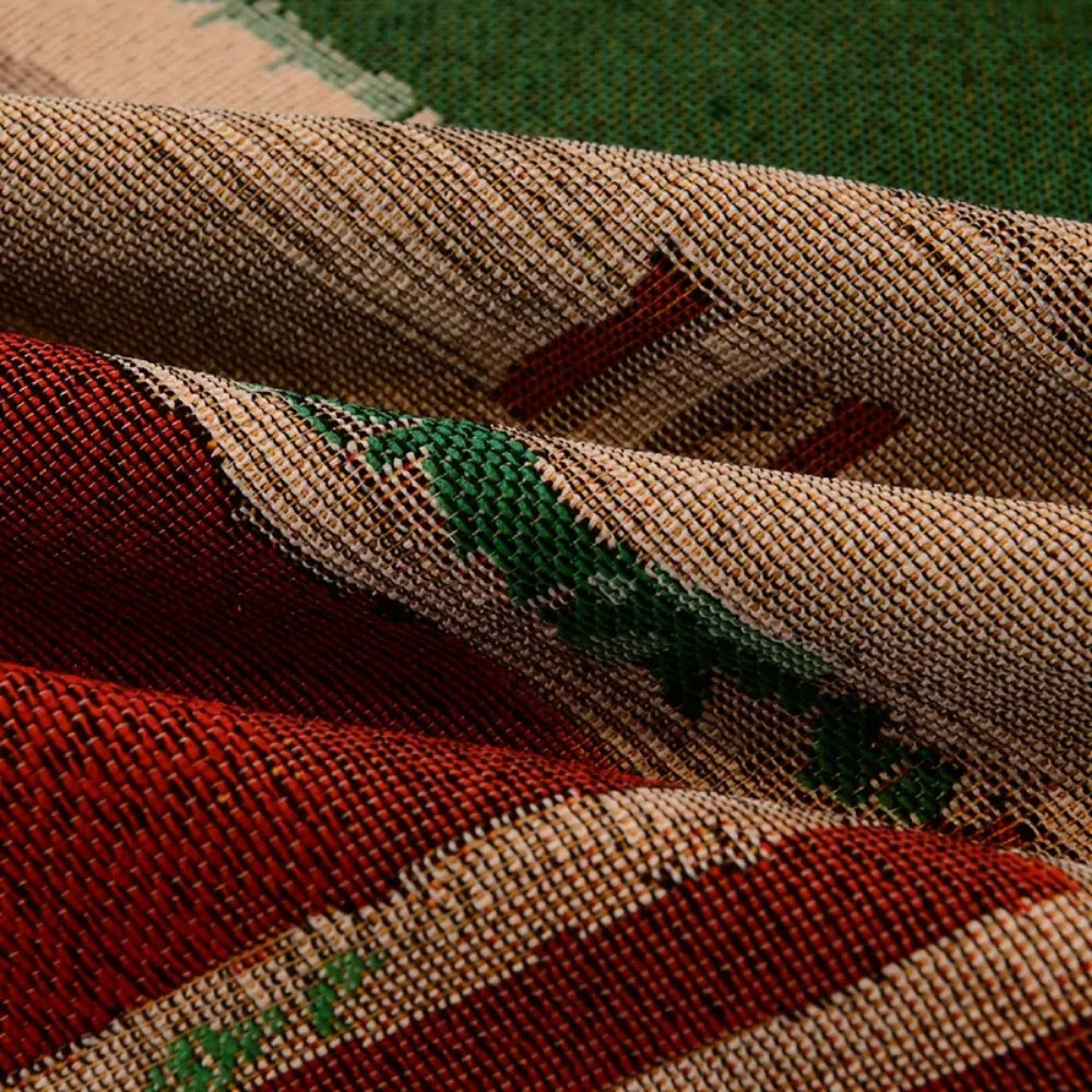 Lisslune | Bohemian Rustic Geometric Sofa Cover