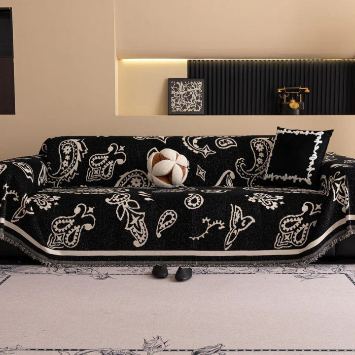 Lisslune | Boho Bloom Soft Sofa Cover