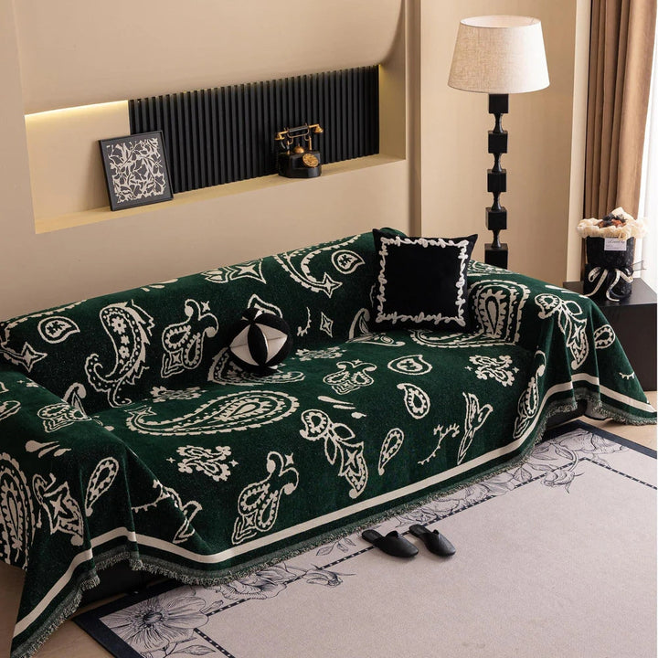 Lisslune | Boho Bloom Soft Sofa Cover