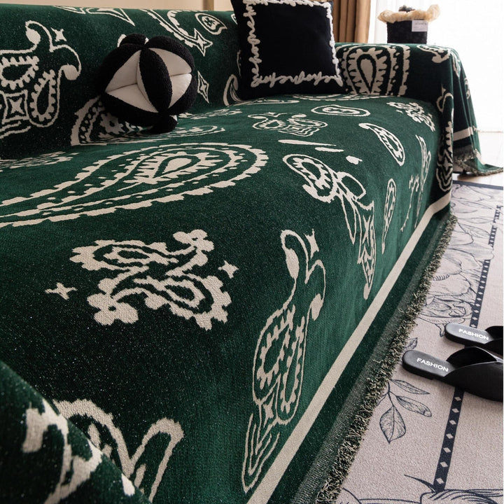 Lisslune | Boho Bloom Soft Sofa Cover