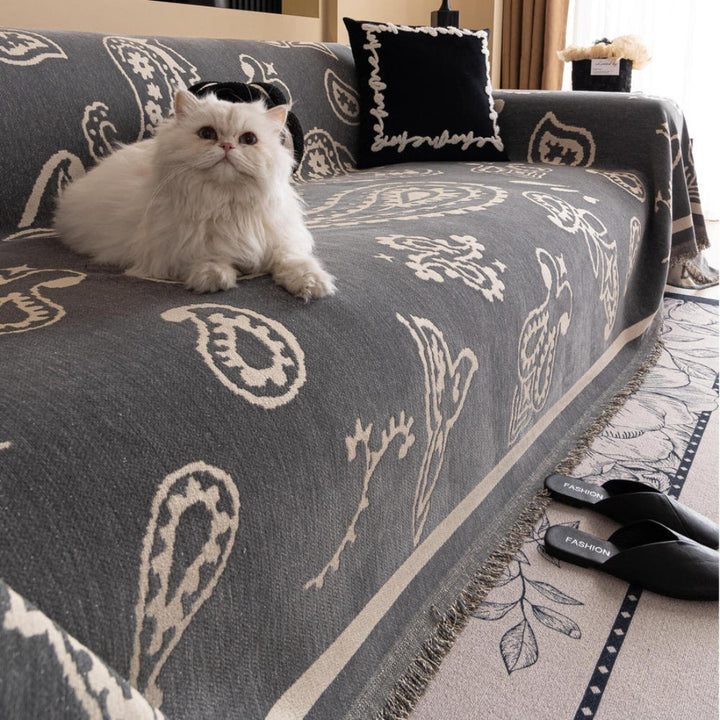 Lisslune | Boho Bloom Soft Sofa Cover