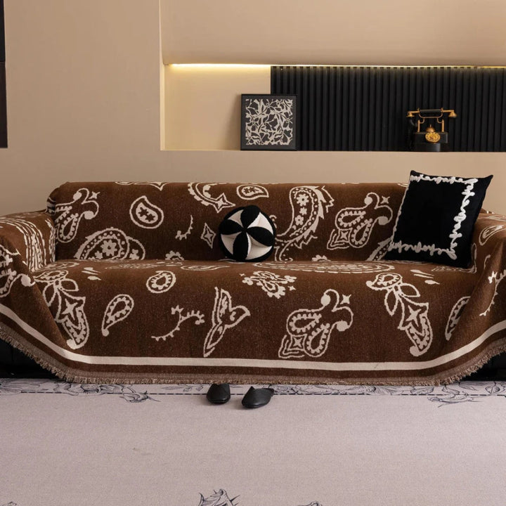 Lisslune | Boho Bloom Soft Sofa Cover